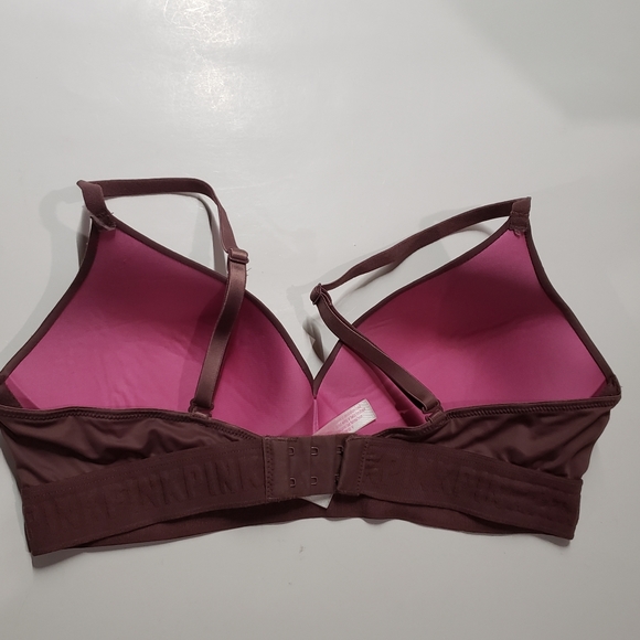 Victoria's Secret Pink Everywhere Wireless Lightly Lined Bra, 36B pink mauve - Picture 13 of 15